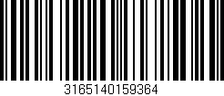 Código de barras (EAN, GTIN, SKU, ISBN): '3165140159364'