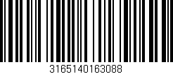 Código de barras (EAN, GTIN, SKU, ISBN): '3165140163088'