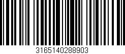 Código de barras (EAN, GTIN, SKU, ISBN): '3165140288903'