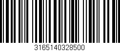 Código de barras (EAN, GTIN, SKU, ISBN): '3165140328500'
