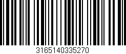 Código de barras (EAN, GTIN, SKU, ISBN): '3165140335270'