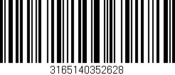 Código de barras (EAN, GTIN, SKU, ISBN): '3165140352628'