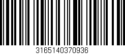 Código de barras (EAN, GTIN, SKU, ISBN): '3165140370936'