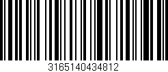 Código de barras (EAN, GTIN, SKU, ISBN): '3165140434812'