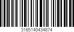 Código de barras (EAN, GTIN, SKU, ISBN): '3165140434874'
