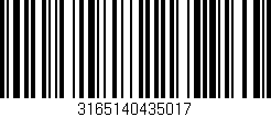 Código de barras (EAN, GTIN, SKU, ISBN): '3165140435017'
