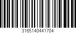 Código de barras (EAN, GTIN, SKU, ISBN): '3165140441704'