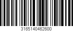 Código de barras (EAN, GTIN, SKU, ISBN): '3165140462600'