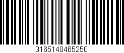 Código de barras (EAN, GTIN, SKU, ISBN): '3165140465250'