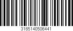 Código de barras (EAN, GTIN, SKU, ISBN): '3165140506441'