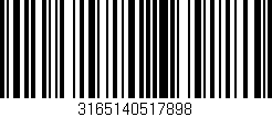 Código de barras (EAN, GTIN, SKU, ISBN): '3165140517898'
