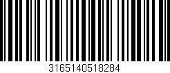 Código de barras (EAN, GTIN, SKU, ISBN): '3165140518284'