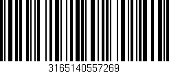 Código de barras (EAN, GTIN, SKU, ISBN): '3165140557269'