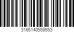 Código de barras (EAN, GTIN, SKU, ISBN): '3165140559553'