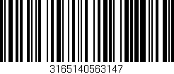 Código de barras (EAN, GTIN, SKU, ISBN): '3165140563147'