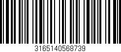 Código de barras (EAN, GTIN, SKU, ISBN): '3165140568739'
