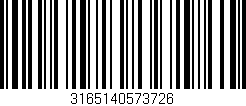 Código de barras (EAN, GTIN, SKU, ISBN): '3165140573726'