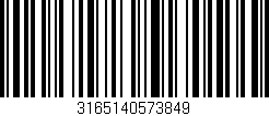 Código de barras (EAN, GTIN, SKU, ISBN): '3165140573849'