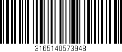 Código de barras (EAN, GTIN, SKU, ISBN): '3165140573948'