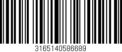 Código de barras (EAN, GTIN, SKU, ISBN): '3165140586689'