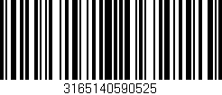 Código de barras (EAN, GTIN, SKU, ISBN): '3165140590525'