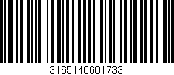 Código de barras (EAN, GTIN, SKU, ISBN): '3165140601733'