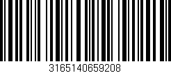 Código de barras (EAN, GTIN, SKU, ISBN): '3165140659208'