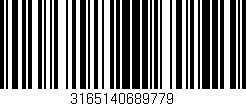 Código de barras (EAN, GTIN, SKU, ISBN): '3165140689779'