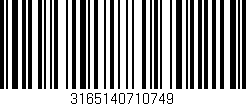 Código de barras (EAN, GTIN, SKU, ISBN): '3165140710749'