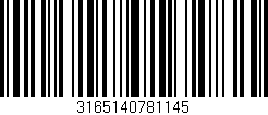 Código de barras (EAN, GTIN, SKU, ISBN): '3165140781145'