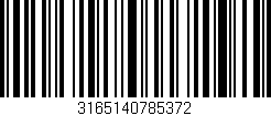 Código de barras (EAN, GTIN, SKU, ISBN): '3165140785372'