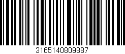 Código de barras (EAN, GTIN, SKU, ISBN): '3165140809887'
