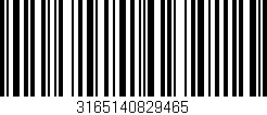 Código de barras (EAN, GTIN, SKU, ISBN): '3165140829465'