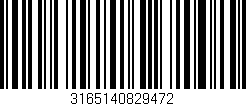 Código de barras (EAN, GTIN, SKU, ISBN): '3165140829472'