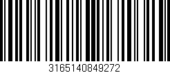 Código de barras (EAN, GTIN, SKU, ISBN): '3165140849272'