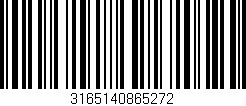 Código de barras (EAN, GTIN, SKU, ISBN): '3165140865272'