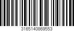 Código de barras (EAN, GTIN, SKU, ISBN): '3165140869553'