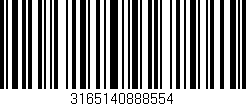 Código de barras (EAN, GTIN, SKU, ISBN): '3165140888554'