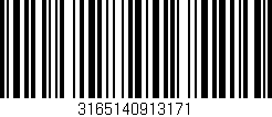 Código de barras (EAN, GTIN, SKU, ISBN): '3165140913171'