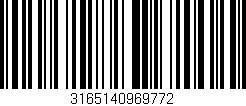 Código de barras (EAN, GTIN, SKU, ISBN): '3165140969772'