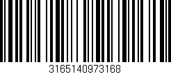 Código de barras (EAN, GTIN, SKU, ISBN): '3165140973168'
