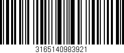 Código de barras (EAN, GTIN, SKU, ISBN): '3165140983921'