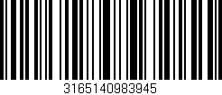 Código de barras (EAN, GTIN, SKU, ISBN): '3165140983945'