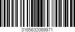 Código de barras (EAN, GTIN, SKU, ISBN): '3165632089971'