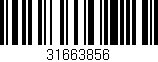 Código de barras (EAN, GTIN, SKU, ISBN): '31663856'