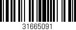 Código de barras (EAN, GTIN, SKU, ISBN): '31665091'