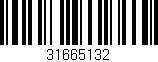 Código de barras (EAN, GTIN, SKU, ISBN): '31665132'