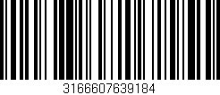 Código de barras (EAN, GTIN, SKU, ISBN): '3166607639184'