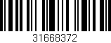 Código de barras (EAN, GTIN, SKU, ISBN): '31668372'