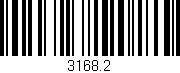 Código de barras (EAN, GTIN, SKU, ISBN): '3168.2'